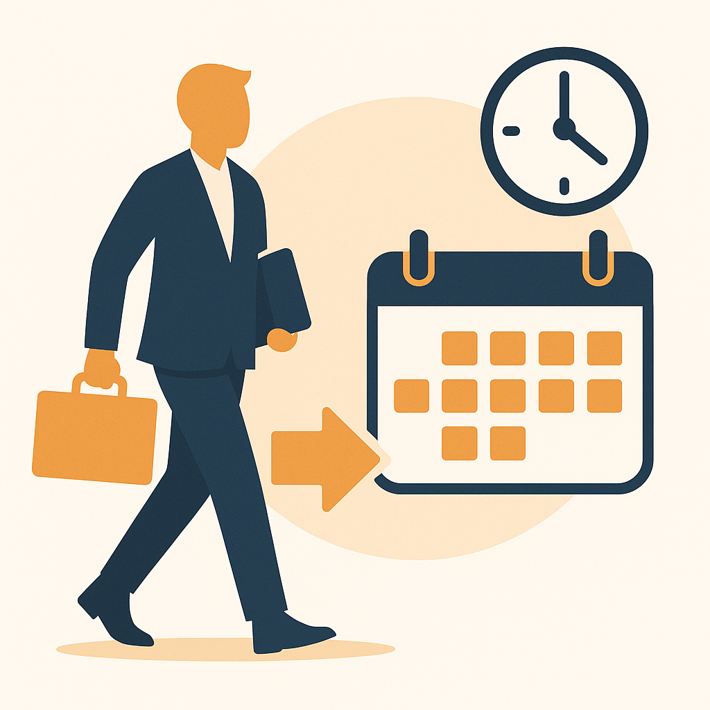 الاستحقاقات عند الاستقالة