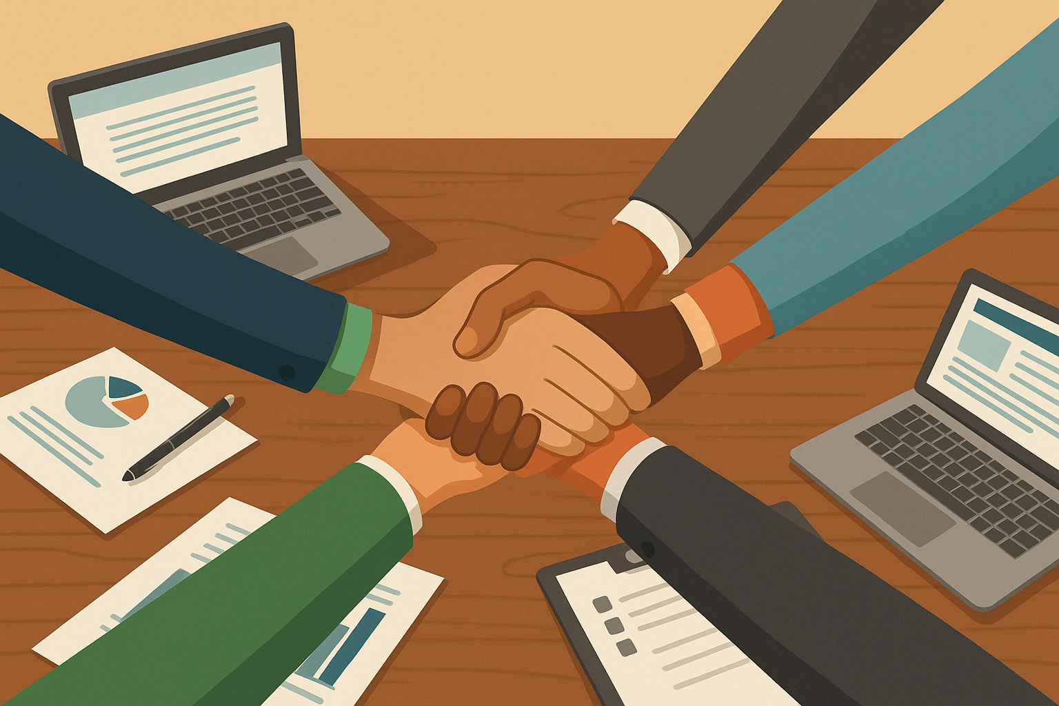 الشراكات والتعاون – من أجل خدمة أوسع وأفضل